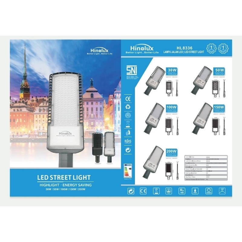 Lampu jalan umum/pju 200Watt