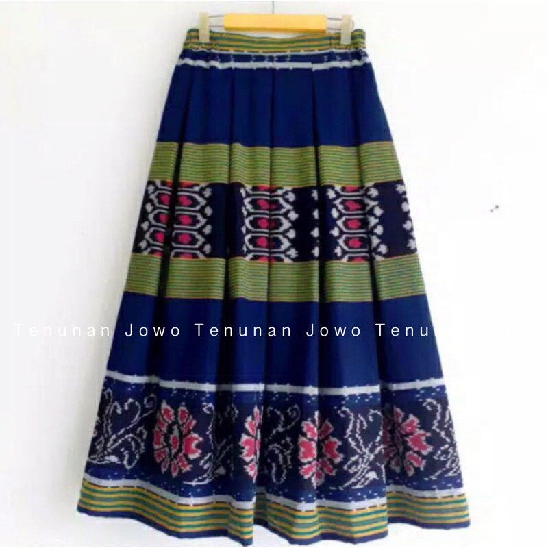 rok wiru panjang etnik tenun jepara rok tenun simpel rok tenun santai rok kerja