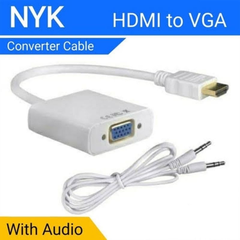 HDMI to VGA Converter w/ Audio.