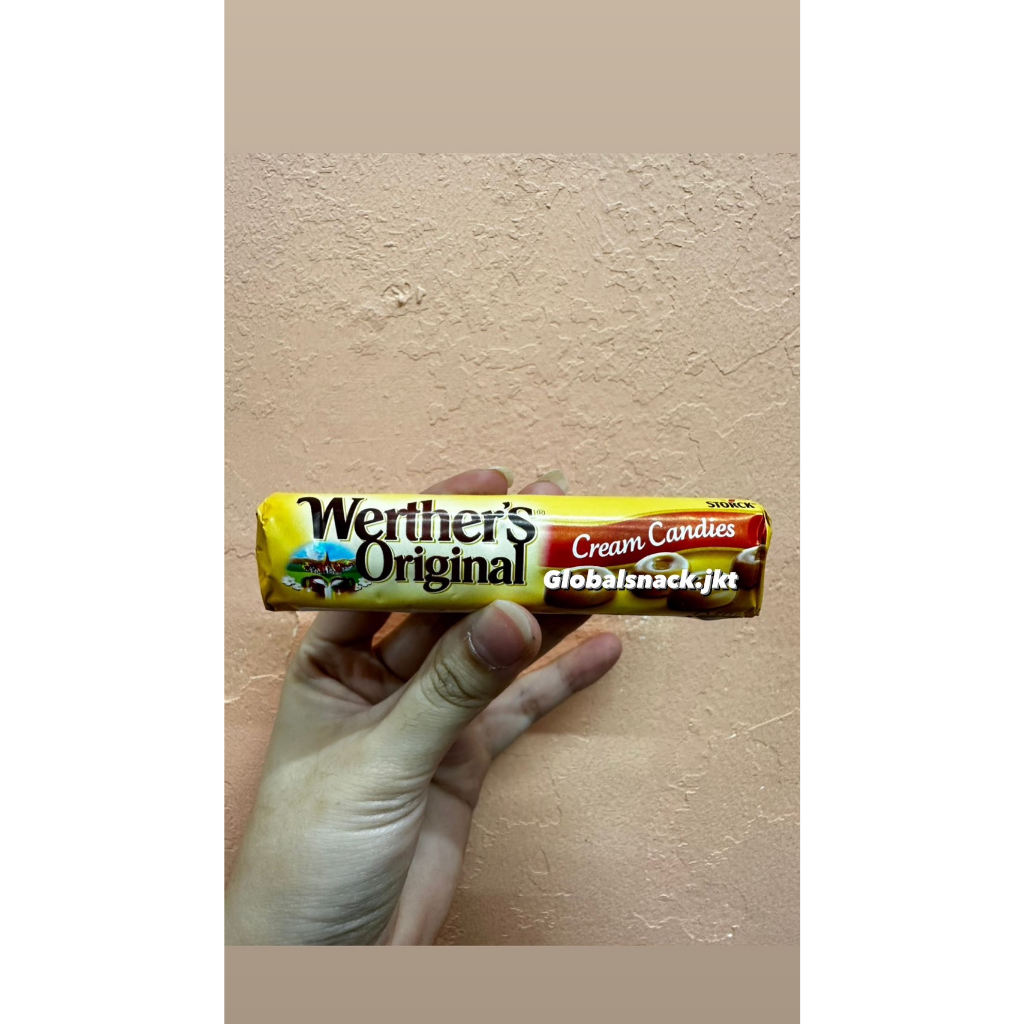 

[50GR] STICKS WERTHER'S ORIGINAL CREAM CANDIES - WERTHER CANDY