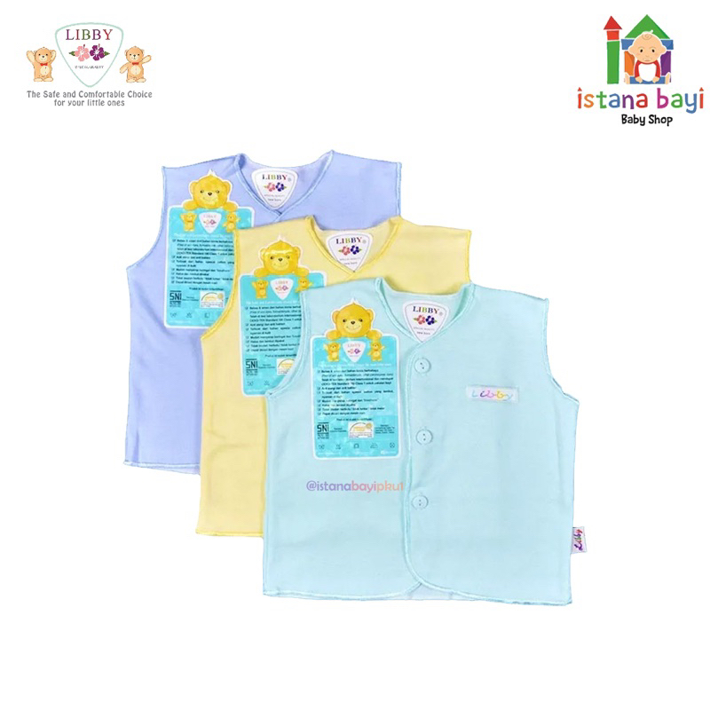 Libby Baju Kutung Warna New Born - Libby baju bayi