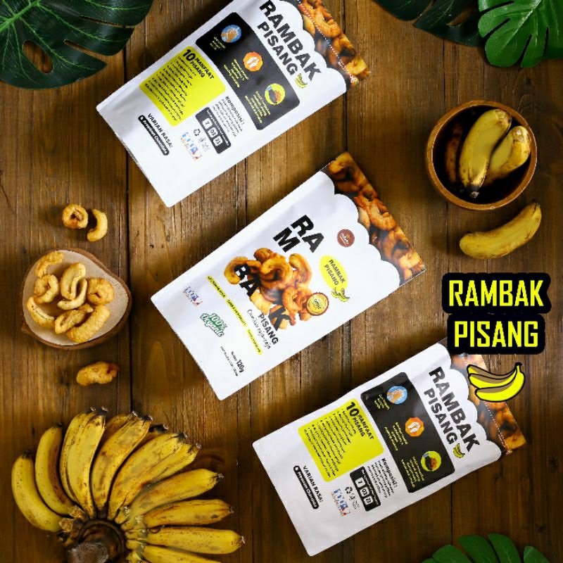 

Keripik Rambak pisang tanpa gula, tanpa pewarna dan pengawet