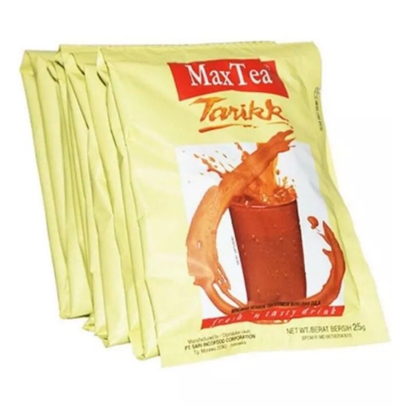 

MaxTea Tarikk renceng 10bks x 25gram