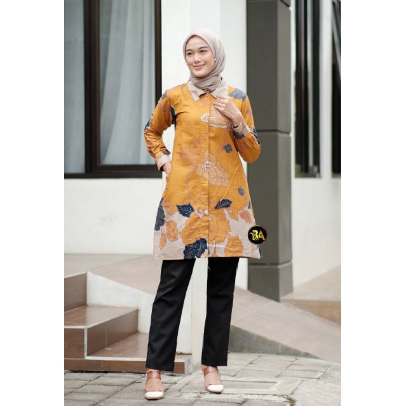 TUNIK PRADA BOK TENGAH ( SIZE M,L,XL,XXL,XXXL )