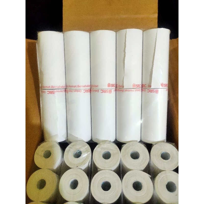 

Kertas Thermal logo SRC 57x30 isi 10 pcs / Struk Kasir Printer 58mm