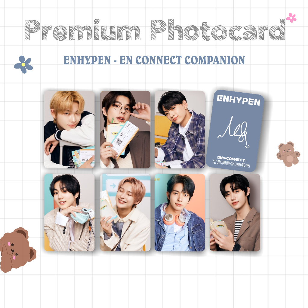 ENHYPEN paket hemat dan photocard premium SET