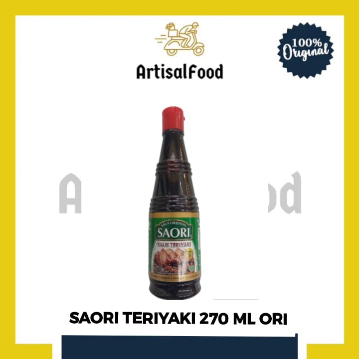 

SAORI TERIYAKI 270ml ORI saus saos kecap