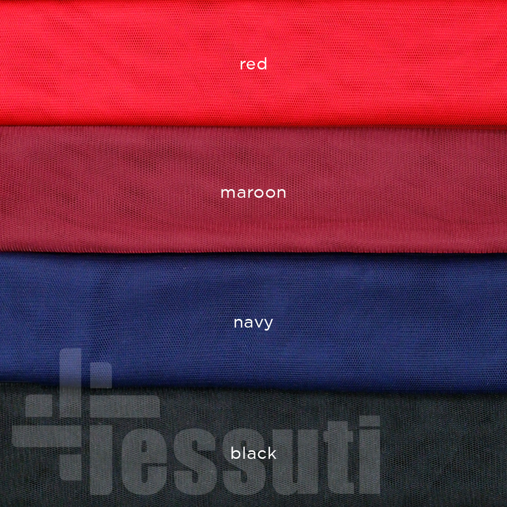 KAIN TILE HALUS LEMBUT POLOS / KAIN TULE / KAIN TULLE / KAIN TILLE / SOFT TILE / SOFT TULLE