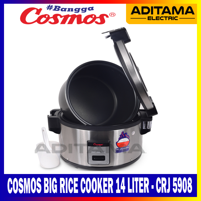 COSMOS BIG RICE COOKER 14 LITER CRJ-5908/ MAGIC COM COSMOS 14L CRJ5908