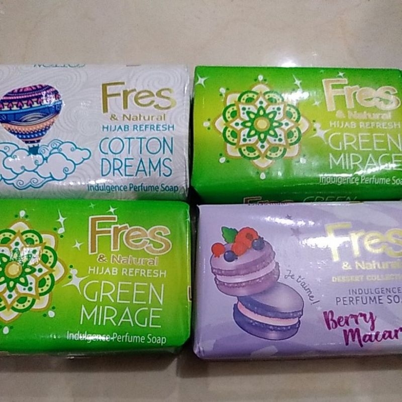 BARU Sabun Mandi Fres &amp; Natural Soap 76gr