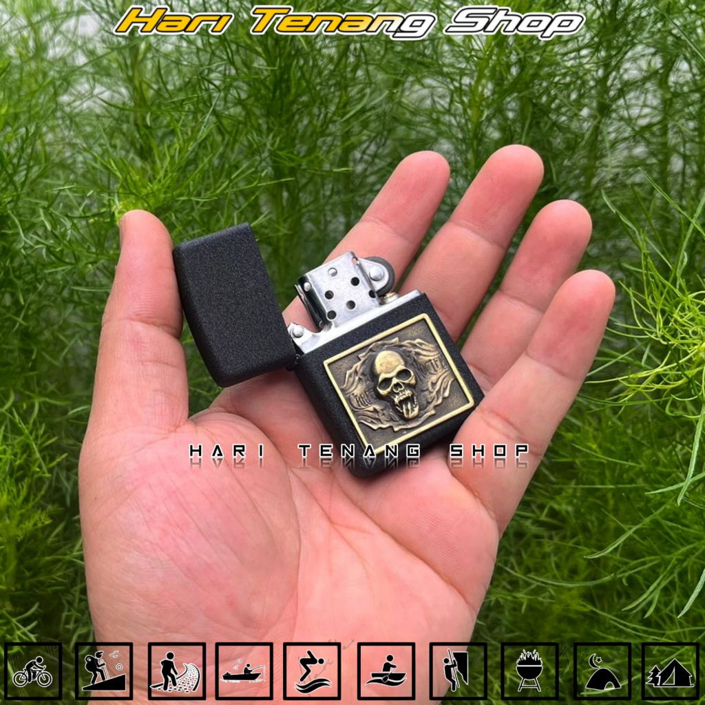 Korek Api Motif tengkorak