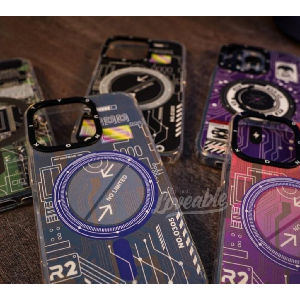 Circuit magsafe luminous case for 14 - 14 promax