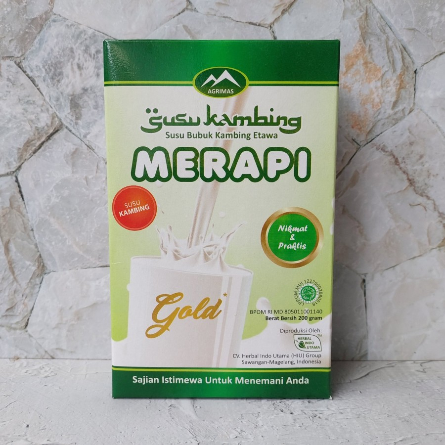 

HIU Merapi GOLD - Susu Kambing Etawa