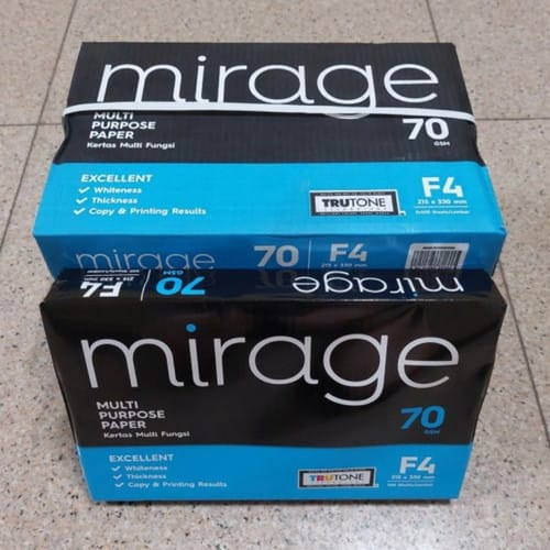 

Kertas HVS Mirage 70 Gram Per RIM