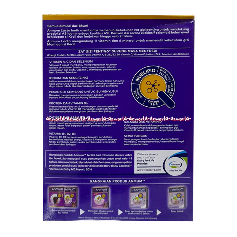 Anmum Lacta Rasa Cokelat 200gr Susu Ibu Menyusui Rasa Coklat Chocolate Enmam Anmam Lackta