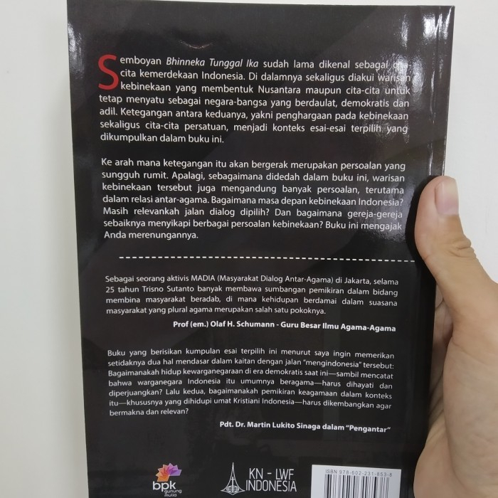 Buku Politik Kebinekaan Esai-Esai Terpilih