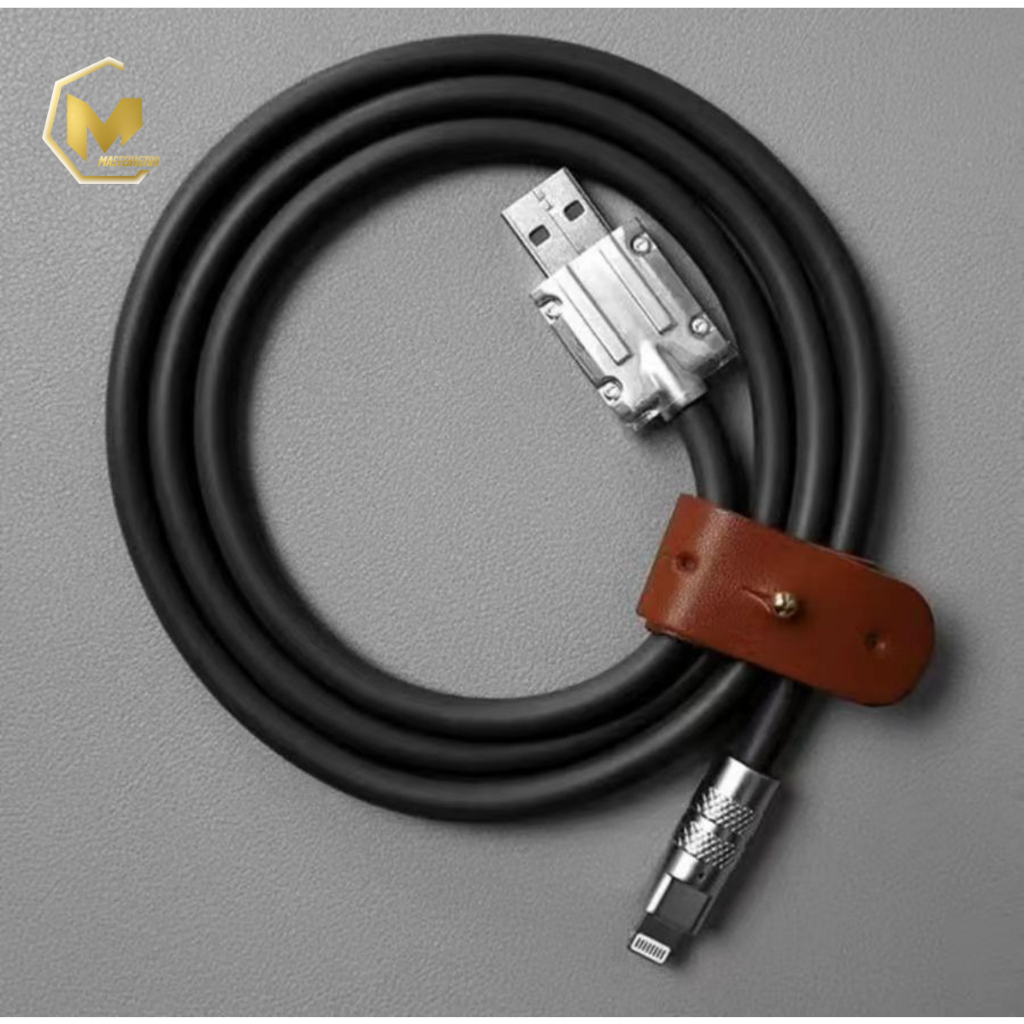 Kabel cable data DIINAMI M11 bahan besi 120W 6 amper super FAST charging &amp; translit data Ready Micro usb , tipe type c &amp; iPhone cocok untuk Android &amp; iOS suport untuk semua hp Samsung , Vivo , XiaoMi , Realme , Infinix MA4406