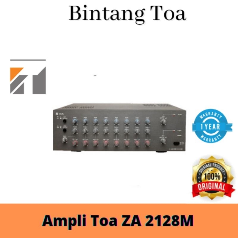 Ampli TOA ZA 2128M -2128  (ORIGINAL)