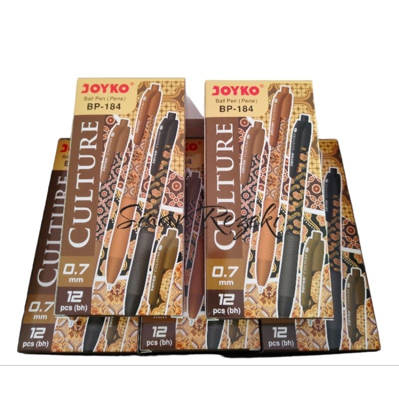

12 buah!! BP-184/ball pen joyko/pena ball pen batik joyko/pulpen joyko BP 184