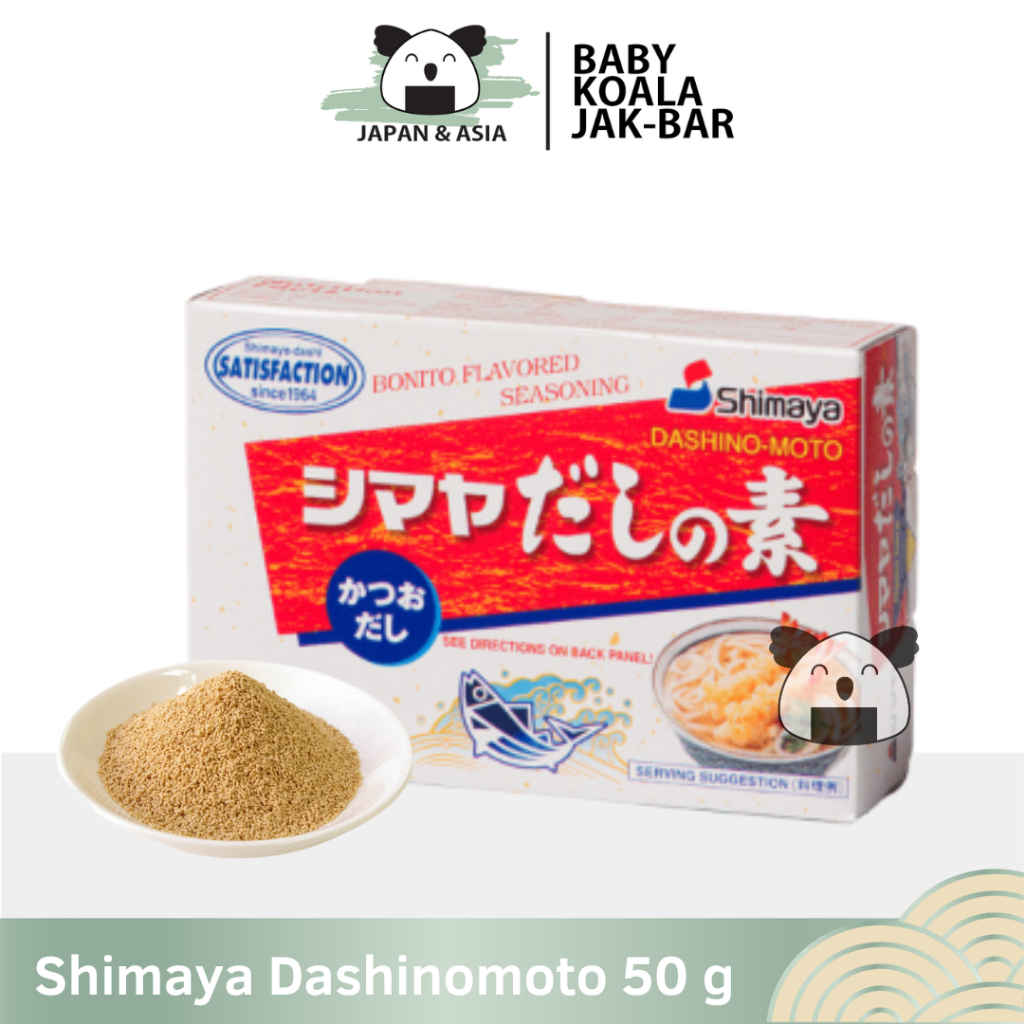 

SHIMAYA DASHI NO MOTO Katsuodashi Kaldu Ikan 50 g │ Bukan Marutomo Hondashii