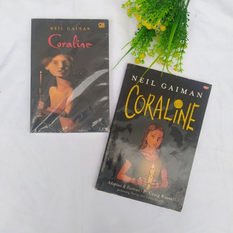 Novel Grafis Coraline - Neil Gaiman