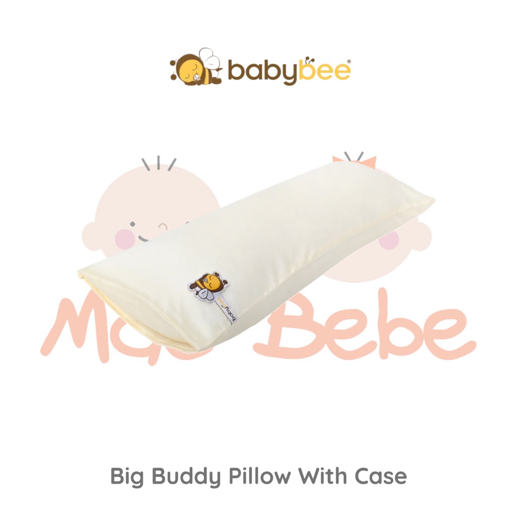Babybee Big Buddy Pillow With Case Bantal bayi