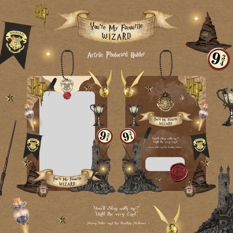 YOU’RE MY FAV WIZARD POCA HOLDER - PHOTOCARD CASE ACRYLIC