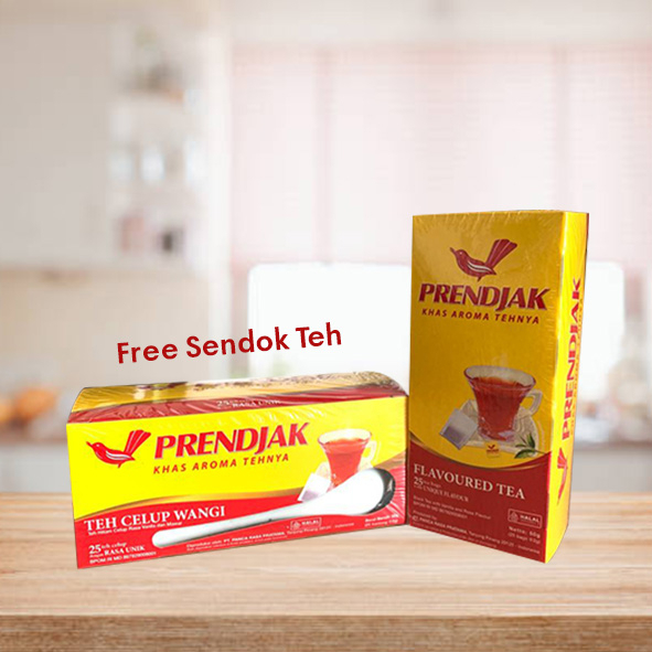 

Prendjak Teh Celup Wangi Promo Free 1 Sendok Keramik Cantik