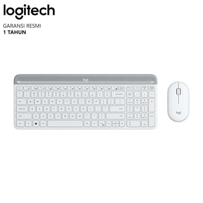 Keyboard Logitech MK470 Combo Keyboard Mouse Wireless Garansi Resmi