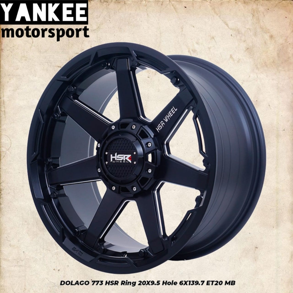 Velg Mobil  Pajero Sport, Strada, Triton Ring 20 HSR DOLAGO