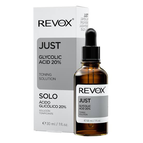 REVOX, Just Glycolic Acid 20% Toning Solution 30ml