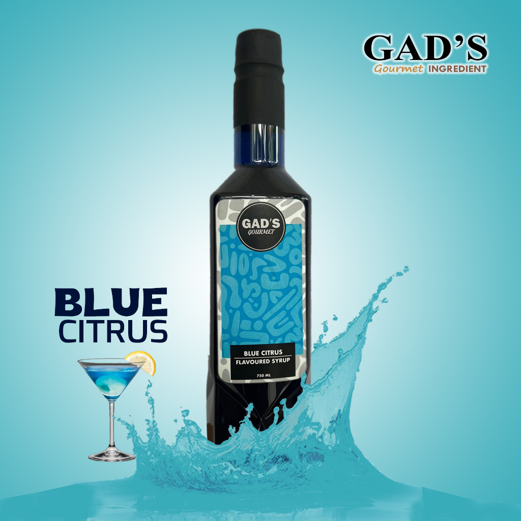 

Syrup Blue Citrus Gad's Gourmet 750ml