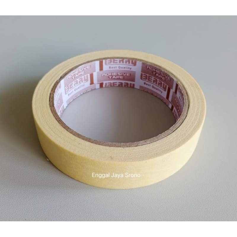 

Berry masking tape isolasi selotip kertas 24mm