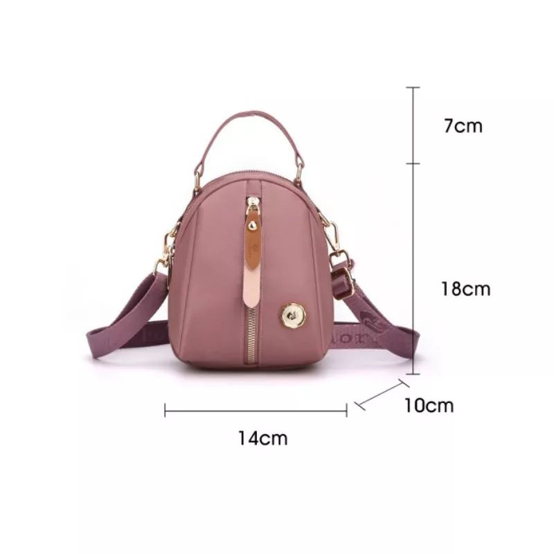 ORIGINAL Tas Selempang COLORFUL FOX Wanita Import KOREA Elegan Design Terbaru