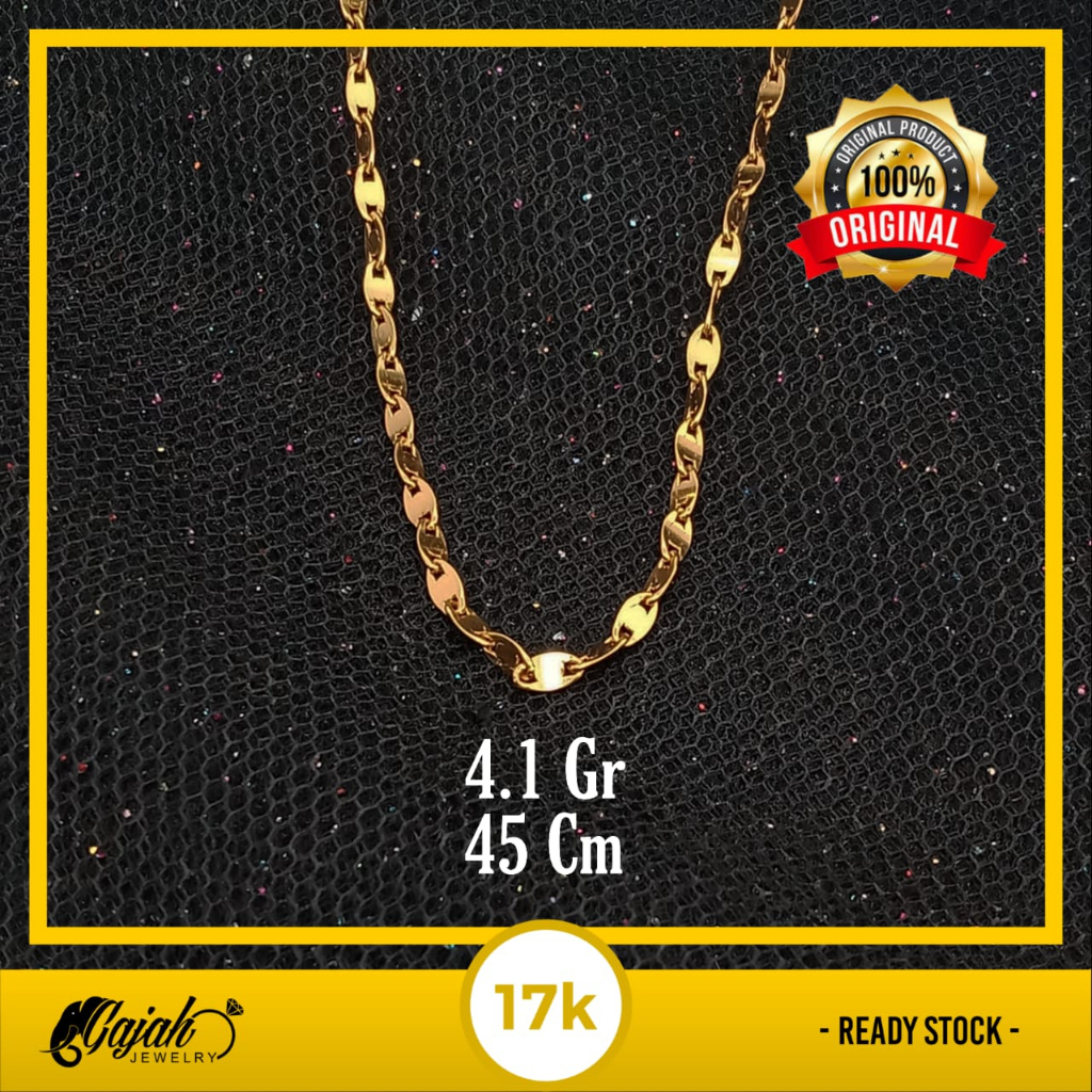 Kalung Emas 17K - 4.1 Gr Kadar 750 - 4919