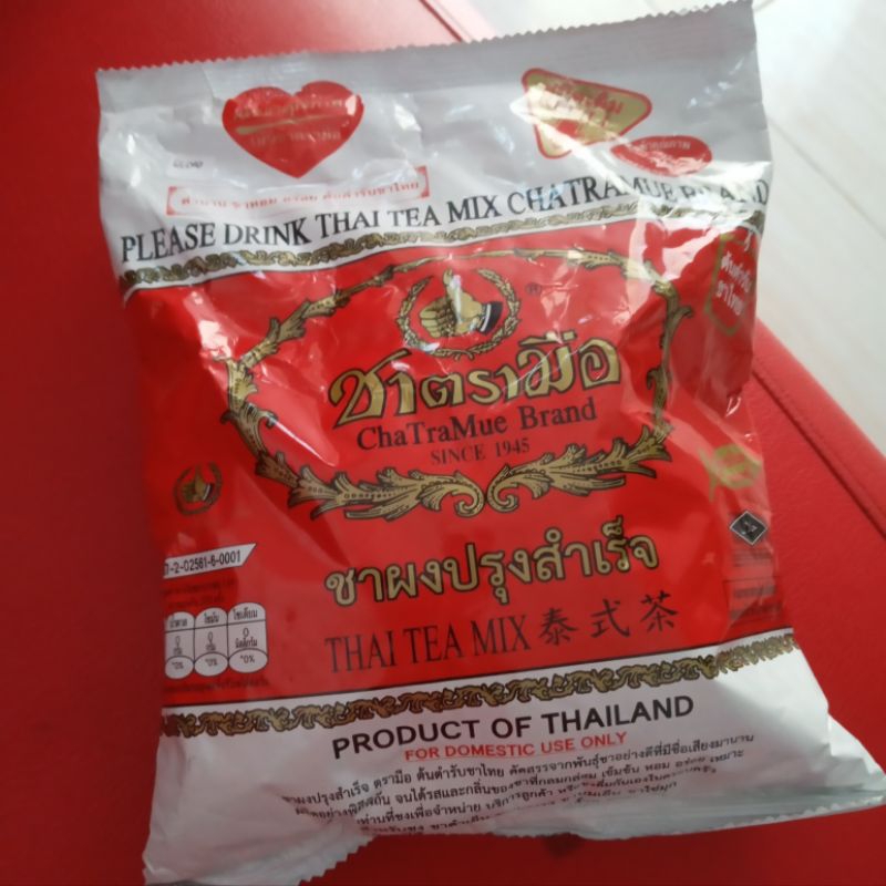 

Thai Tea Mix Chatramue (Teh merah)