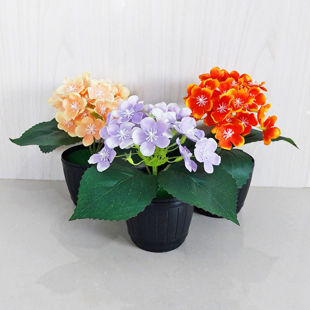 AND / COD / Tanaman Bunga Hias Mini Import Dekorasi Rumah Terkini Artificial Flowers Bunga Pajangan Indoor PBP63