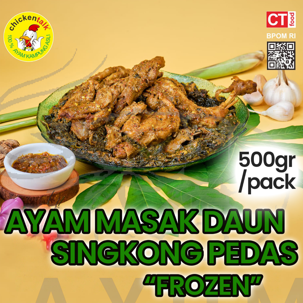 

AYAM KAMPUNG UNGKEP (BUMBU SINGKONG PEDAS) "Chicken Talk