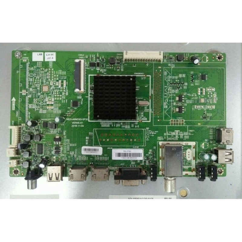 MB - MAINBOARD TV LED TOSHIBA 55L3750VM - 55L3750VJ