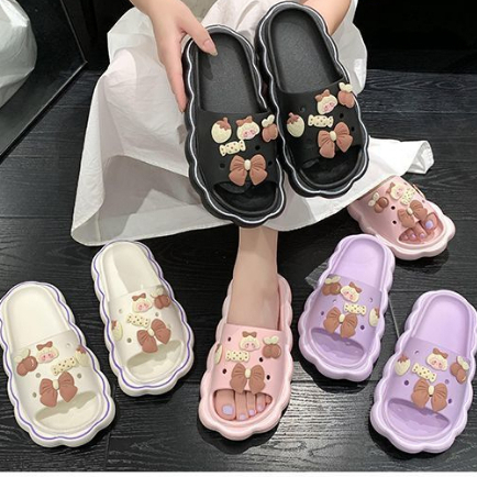 SW122 SANDAL SLIP ON IMPORT FUJI BAIM IMPORT WANITA FREE MAINAN