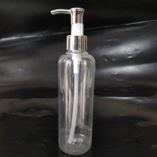 BOTOL 250ML TUTUP CLIP OIL SILVER / BOTOL PUMP BR 250ML CLIP OIL