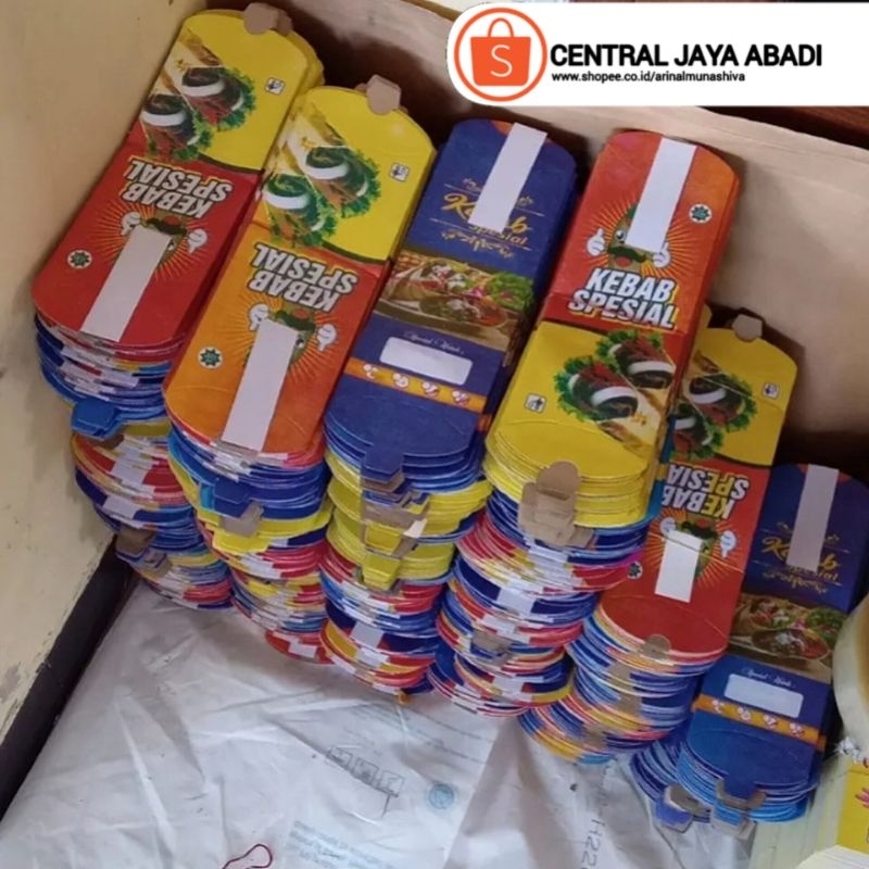 

100 LEMBAR KERTAS KEBAB TARIKAN UKURAN 25 × 9,5 CM HIGH QUALITY PAPER CRAFT TEBAL PRODUK TERBARU | KOTAK KEBAB KEKINIAN | DUS KEBAB VIRAL TIKTOK | KEMASAN KEBAB KEKINIAN | BOX KEBAB VIRAL | ARINA SHIVA GROUP 5899