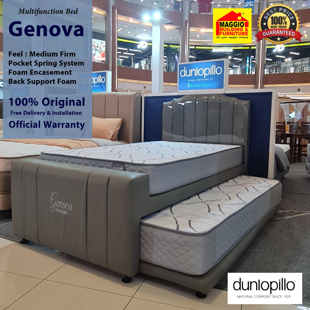 KASUR 2IN1 - KASUR ANAK SORONG - KASUR SORONG 3IN1 - GENOVA - DUNLOPILLO