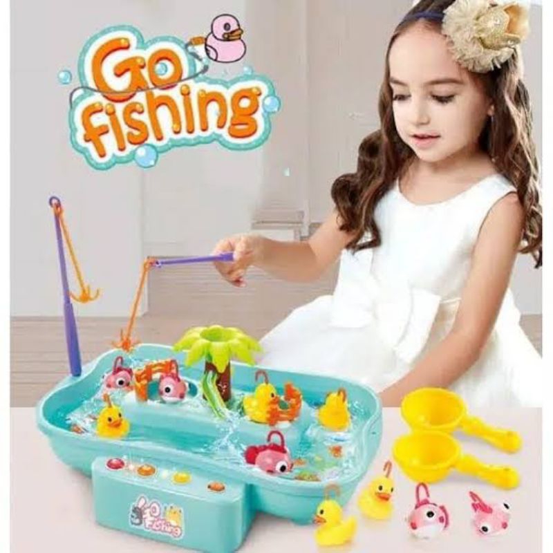 Fishing Duckling Series - Mainan anak memancing
