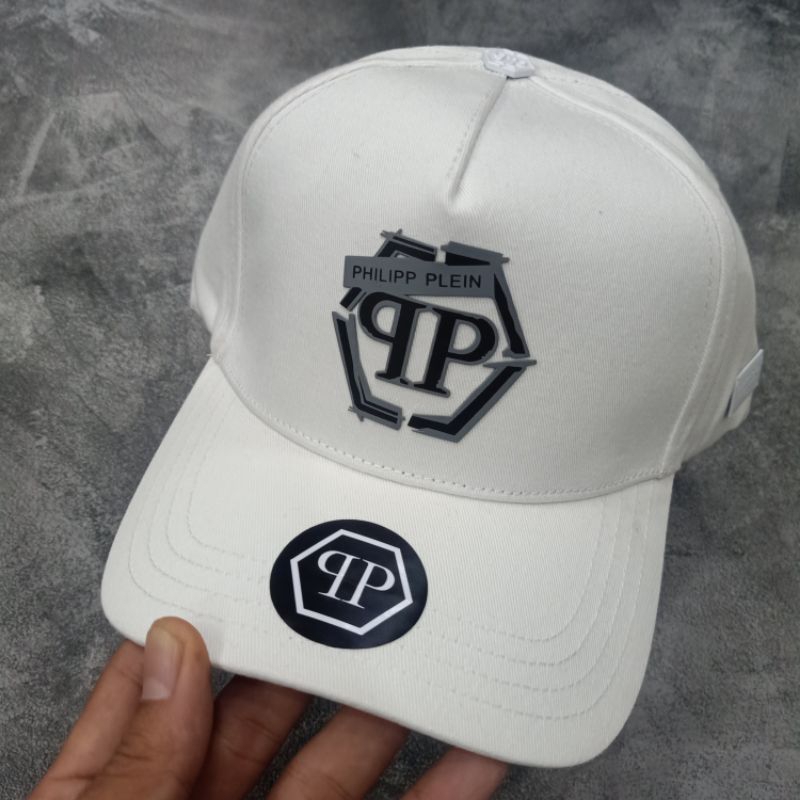 topi Philipp Plein white topi Baseball mirror Quality