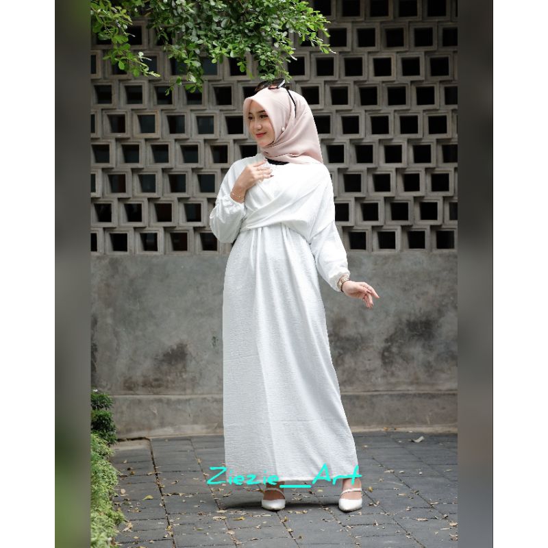 RANIA DRESS/GAMIS CRINKLE AIRFLOW/CASUAL DRESS/DRESS KONDANGAN DAN DRESS LEBARAN