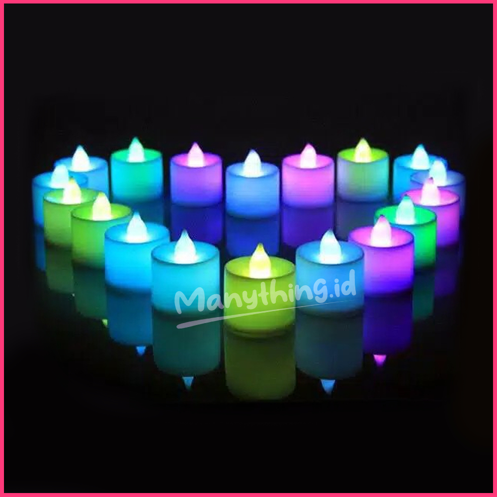 Lampu Lilin Elektrik / Lampu Hias LED Lilin / Lampu Lilin Hias Mini Portable Murah