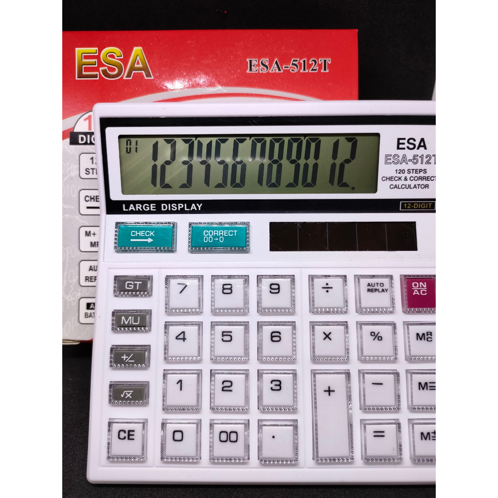 

TERBARU DAN TERLARIS KALKULATOR CITIZEN 512T Esa Putih 12 Digit