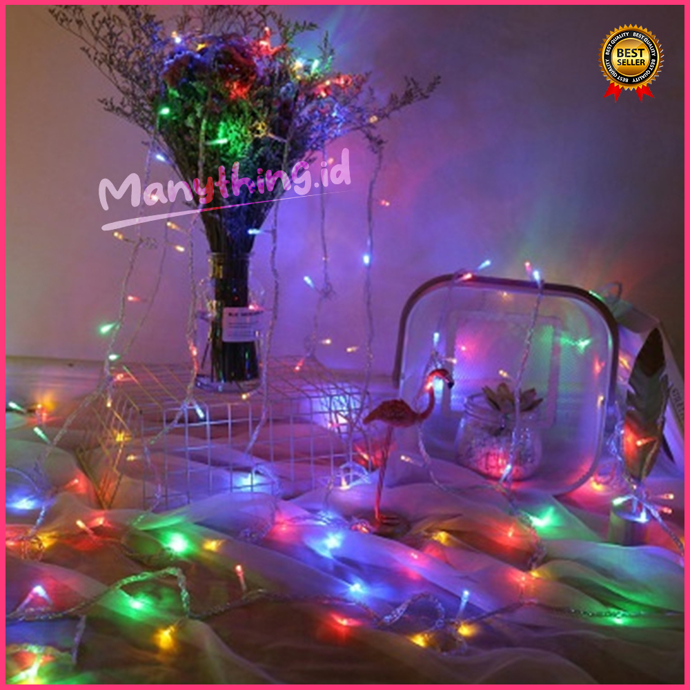 Lampu Natal LED 10M allcolour / Lampu Hias / Tumblr Light #EA023