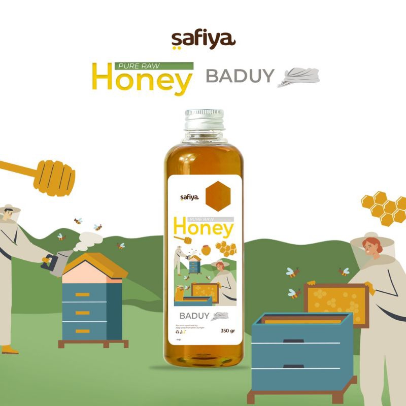 

Safiya Food Madu Asli/Madu Murni Baduy 350 Gram 100% Original